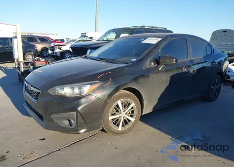 2019 Subaru Impreza 2.0I Premium из США, поврежденный, VIN 4S3GKAD63K3620484
